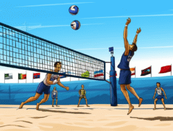 Teknik Dasar dan Taktik Bermain Bola Voli Pantai di Kompetisi Nasional